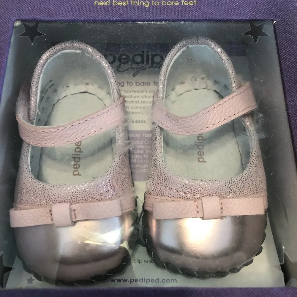 Pediped Penny Pink Baby Shoes XS 0-6 Months